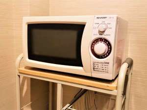 12Fの自販機コーナーには電子レンジもございます。