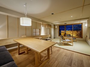 2024年に誕生したプレミアム客室は、温泉付き&お部屋食