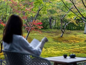 テラスでゆったりとしたお時間をお過ごしください。