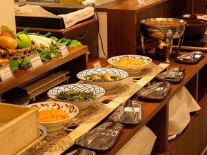 夕食ビュッフェ