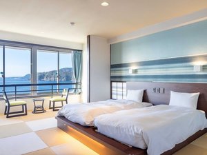 シャワー付きツイン(角部屋ツイン10帖)