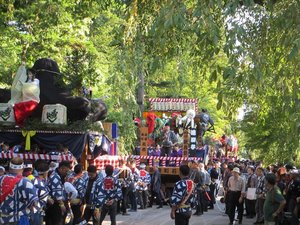 ■角館祭りのやま行事(毎年9月上旬)