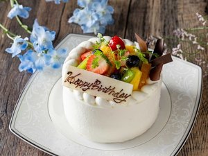 【特別注文】バースデーケーキ(生クリーム)