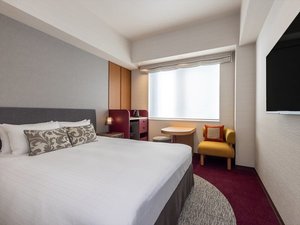 【スタンダードダブル】ダブルベッド×1台(ベッド幅164cm)/18u/全室wifi無料