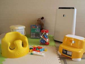 『ウェルカムベビーのお宿』認定のお部屋にはお子さまに必要なグッズを常設☆