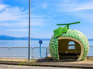【当館から車で約20分】フルーツのバス停 井崎
