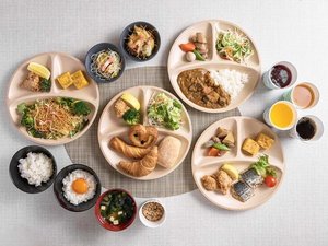 嬉しい日替わりの和洋ビュッフェ形式の朝食♪