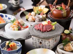 【【延対寺荘ハイグレードプラン】四季華やぎ会席:富山湾で水揚げされた厳選魚介をご堪能頂けます。