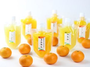 愛媛の柑橘ぎゅっと詰まった【ちゅうちゅうゼリー】