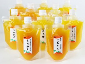 愛媛の柑橘ぎゅっと詰まった【ちゅうちゅうゼリー】