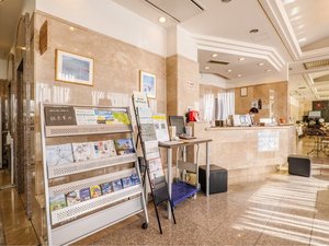 近隣観光施設のチラシも各種あります