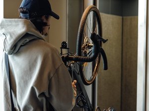 全室お部屋まで自転車持ち込み可能!