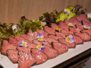 黒毛和牛のローストビーフ
