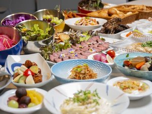 朝を彩るこだわりの朝食