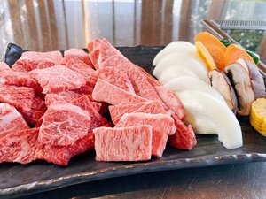 BBQ用食材 事前にご連絡いただければ、別途料金にて手配いたします。