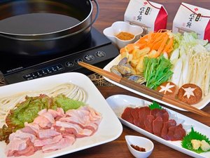 【夕食】富士吉田名物『吉田のうどんすき焼き』※画像はイメージ