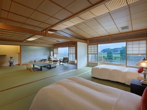 【別邸】最上川一望の特別和室