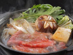 *【お食事例】山形牛すき焼き♪山形が誇るブランド牛をお楽しみ下さい!