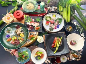 「料匠虎白」夏の懐石料理 18,000円コース