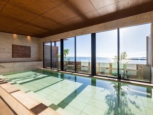 Sand SPA(大浴場)青い海を眺めながら楽しむ砂湯と大浴場
