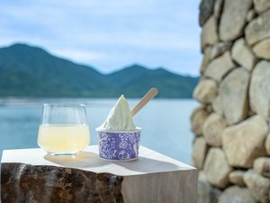 石風呂:特製ジェラート