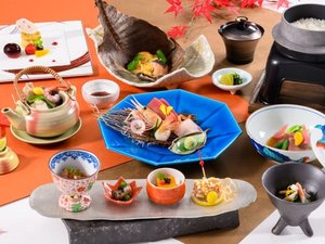 【秋メニューイメージ】季節に合わせた旬の食材を使用した料理を提供しております