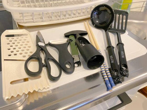 完備された調理器具