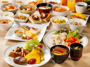 【朝食】朝食盛り付け例