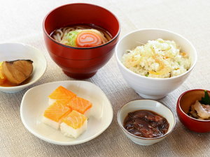 ■朝食 ドーミーイン富山のご当地逸品料理