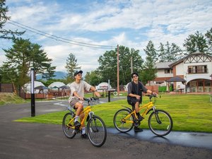 自転車貸出サービスあり(有料)