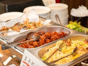岩手県名物を使用した和洋40種類の朝食バイキング