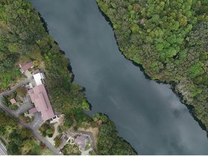 大瀞の緩やかな流れが、時を忘れる静かな美しさ