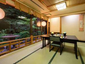 【東北の露天風呂付き客室のある宿】料理旅館 今昔亭