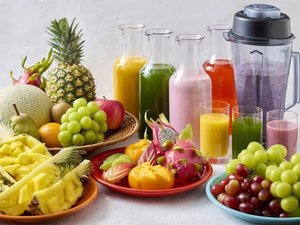 朝食~フルーツミックスジュース~
