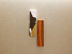 バスルーム内アート