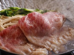 【特別会席 一例】松坂牛鍋