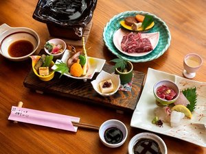 【本館客室】季節の会席料理(一例)