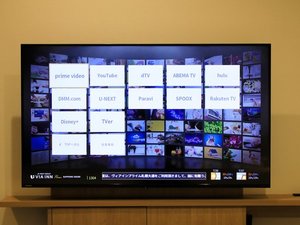 全てのお部屋でスマートTVをご利用頂けます ※画像はイメージ ※ご利用にはアカウントが必要です。
