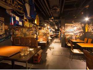地下1階 居酒屋「焼酎ミュージアム」店内