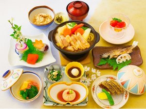 栃木銘鶏と季の彩り◆野州鶏すき焼き膳