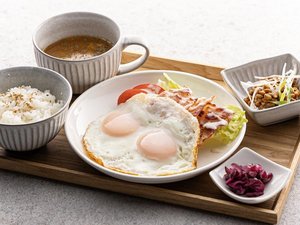 【朝食】納豆定食※季節や仕入れ状況により内容が変更になる場合がございます。
