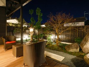 【特別室◆1日1組限定◆庭園特別棟「七宝」shippo】庭園を望みながら、特別室でゆったりとした時間を…