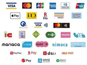 ご利用可能なキャッシュレス決済 ※2025年4月時点