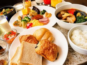 朝食ビュッフェ(イメージ)