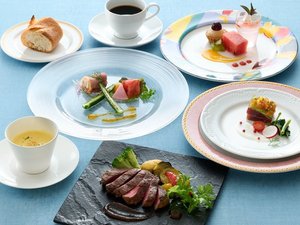 フレンチ肉コース夏〜イメージ