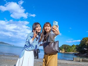 パールロード沿いの海岸