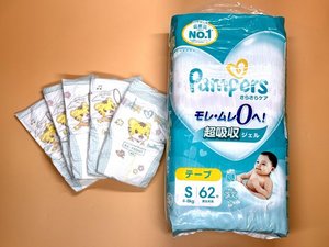 おむつはS/M/Lサイズがございます