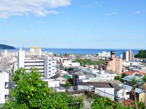 当館屋上からの絶景。