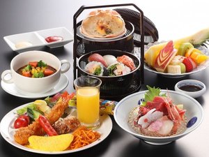 特製お子様ランチ一例。大人料金50%のお子様の夕食