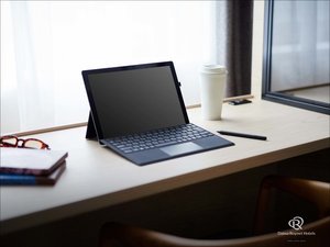 お部屋でリラックスしながらお仕事のタイム♪